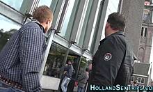 عاهرات هولنديات يملأن فمهن بالسائل المنوي في فيديو عالي الجودة .