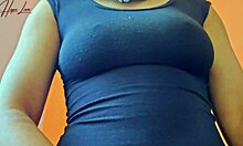 Braziliaanse babe met grote borsten geniet van zelfgemaakte seks met haar man