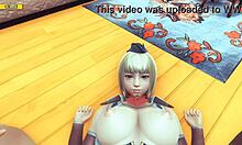 Δείτε ένα ζευγάρι κινουμένων σχεδίων Hentai να απολαμβάνει σπιτικό σεξ σε 3D