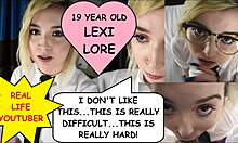 Η νεαρή vlogger Lexi Lore μοιράζεται σιδεράκια και βρώμικες κουβέντες σε βίντεο με βαθύ λαιμό