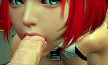 Црвенокоса МИЛФ ужива у аналном сексу са својим добро обдареним партнером у 3Д хентаи игри