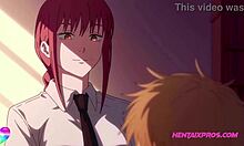 Namiętny nauczyciel i chętny uczeń angażują się w gorące spotkanie - nieocenzurowane anime hentai