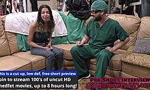 Aria Nicole, a female patient in Tampa, gets fucked by pervdoctor after gyno exam