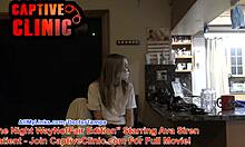 Se hela filmen av Ava Siren som är bunden och leker med främlingar på natten - bakom kulisserna