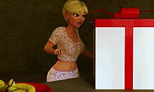 Animációs 3D Hentai szex futanarival és szörnyű farkú shemale-lel